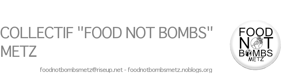 Collectif Food not Bombs – Metz